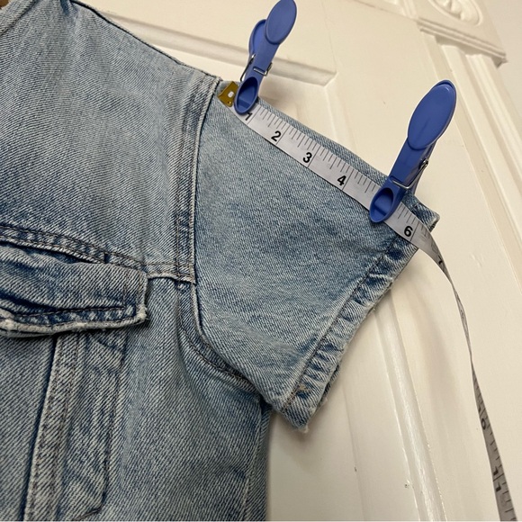Zara Denim Romper | medium - Picture 7 of 9